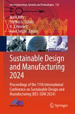 Sustainable Design and Manufacturing 2024