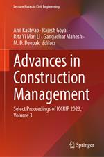 Advances in Construction Management