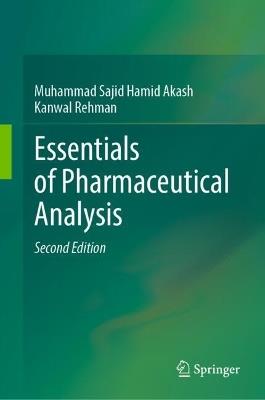 Essentials of Pharmaceutical Analysis - Muhammad Sajid Hamid Akash,Kanwal Rehman - cover