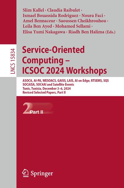 Service-Oriented Computing – ICSOC 2024 Workshops