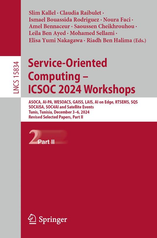 Service-Oriented Computing – ICSOC 2024 Workshops