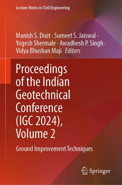 Proceedings of the Indian Geotechnical Conference (IGC 2024), Volume 2