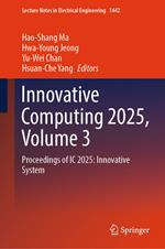 Innovative Computing 2025, Volume 3