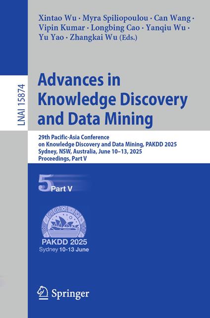Advances in Knowledge Discovery and Data Mining