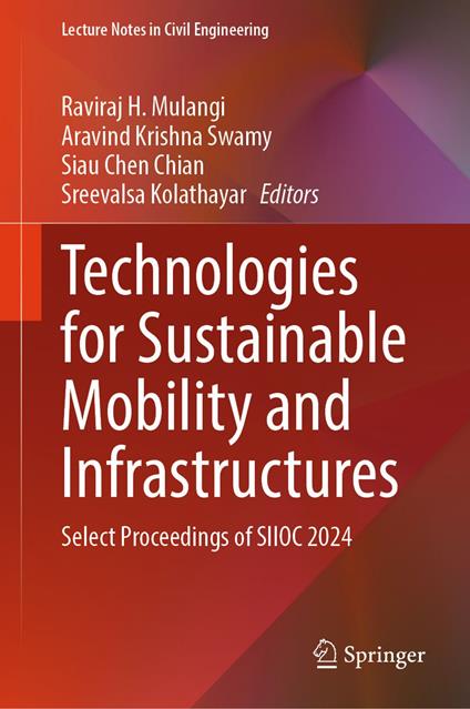 Technologies for Sustainable Mobility and Infrastructures