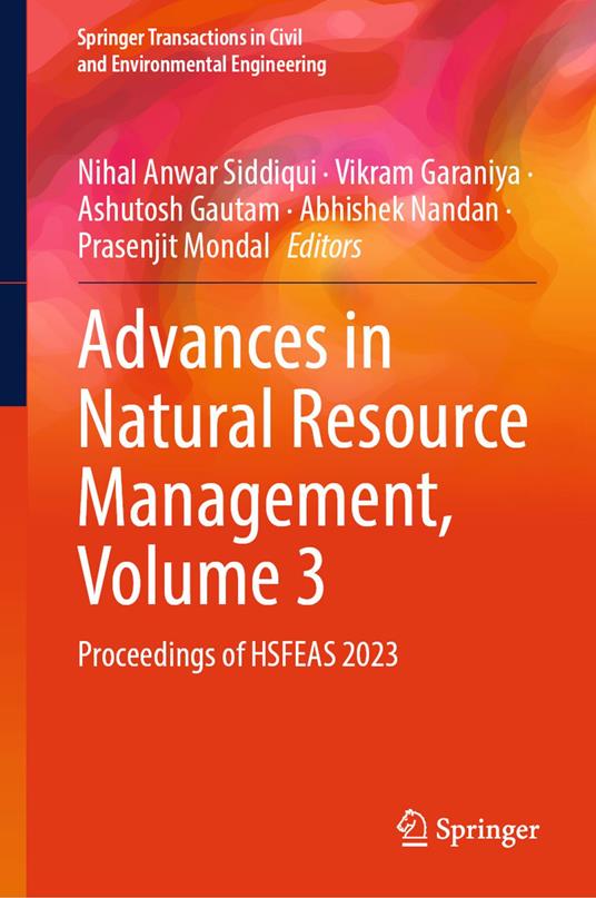 Advances in Natural Resource Management, Volume 3