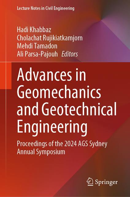 Advances in Geomechanics and Geotechnical Engineering