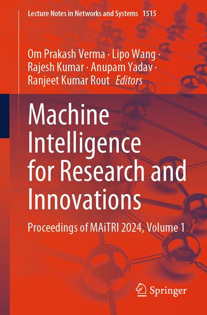 Machine Intelligence for Research and Innovations