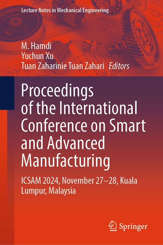Proceedings of the International Conference on Smart and Advanced Manufacturing