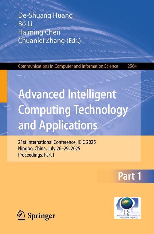 Advanced Intelligent Computing Technology and Applications