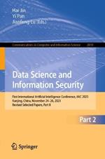 Data Science and Information Security: First International Artificial Intelligence Conference, IAIC 2023, Nanjing, China, November 25–27, 2023, Revised Selected Papers, Part II