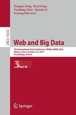 Web and Big Data: 7th International Joint Conference, APWeb-WAIM 2023, Wuhan, China, October 6–8, 2023, Proceedings, Part III