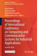 Proceedings of International Conference on Computing and Communication Systems for Industrial Applications