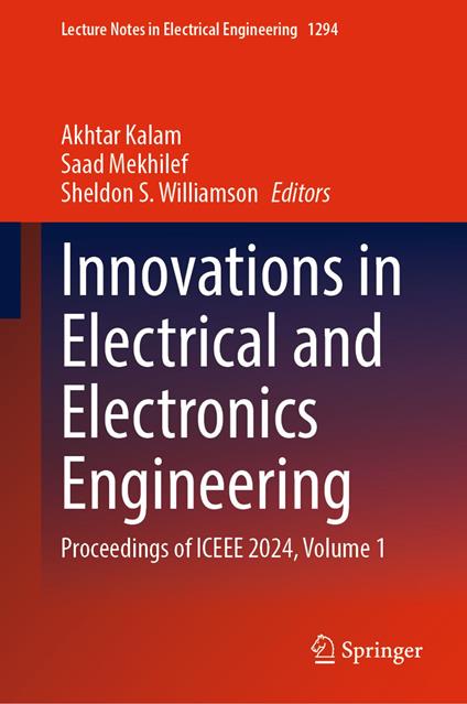 Innovations in Electrical and Electronics Engineering