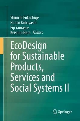 EcoDesign for Sustainable Products, Services and Social Systems II - cover