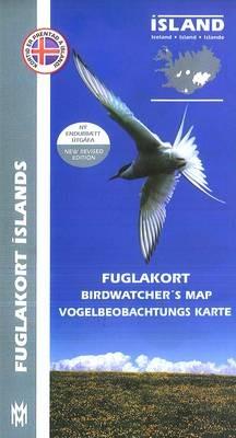 Birdwatchers' Map of Iceland - cover