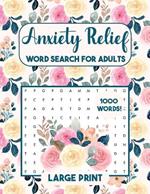 Word Search for Women Large Print: Large Print Motivational Word Search, Anxiety Relief Word Search for Women, Mom, Grandma