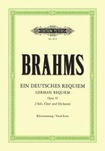  Ein Deutsches Requiem Op.45. German Requiem. Brahms. 2 soli, chor & orchester