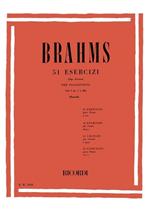  51 Esercizi Op. Extra. Volume I: Nn. 1. 25. per Pianoforte