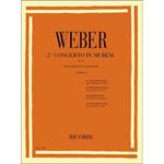  Concerto N. 2 in Mi Bem. Op. 74 - Carl Maria von Weber - Clarinetto e Pianoforte