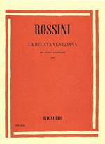 La Regata Veneziana. High Voice and Piano. Soprano/Tenore