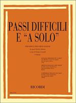  Passi Difficili e a Solo da Opere Liriche. vol. 1