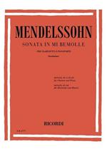  Sonata in Mi Bem. per Clarinetto e Pianoforte
