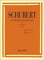  6 Momenti Musicali Op.94 D.780. per pianoforte