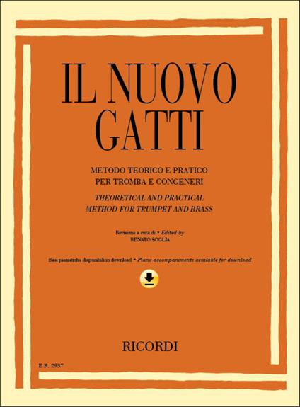 Il Nuovo Gatti. Metodo Teorico Pratico per Tromba e Congeneri + Audio download - copertina