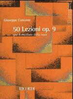  50 Lezioni Op. 9 + 2 CD. per Voce e Pianoforte
