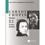  Studies Opus 10 & Opus 25 for  Piano - Chopin - commentati da A. Cortot