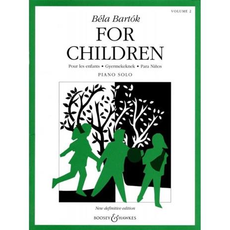  For Children Volume Two - Béla Bartók - Pianoforte -  Béla Bartók - copertina