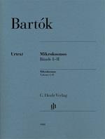  Béla Bartók. Mikrokosmos Volumes I-II. pianoforte