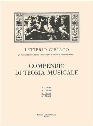  L. Ciriaco. Compendio di Teoria Musicale 3° Corso - copertina