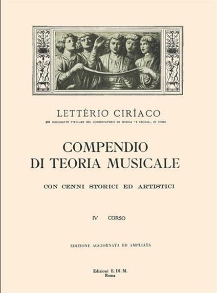  L. Ciriaco. Compendio di Teoria Musicale 4° Corso - copertina