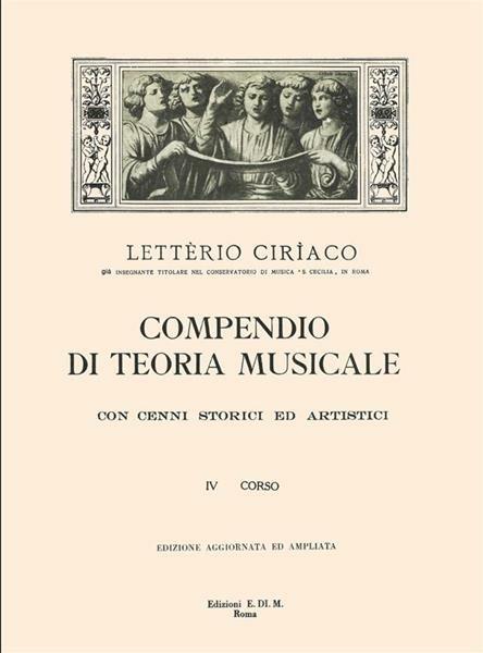  L. Ciriaco. Compendio di Teoria Musicale 4° Corso - copertina