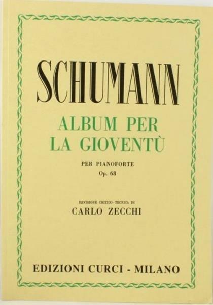  Album gioventù -  Robert Schumann - copertina