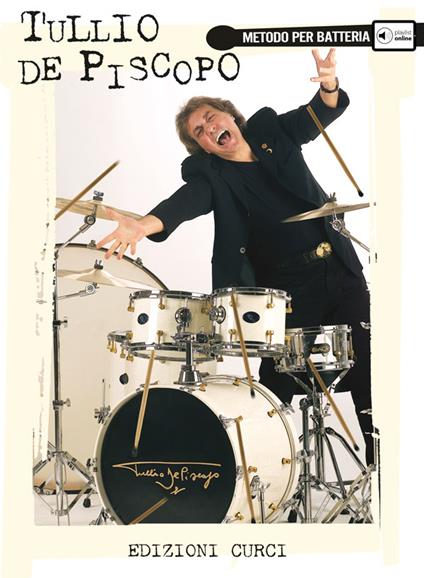  Metodo per Batteria + Playlist Online. Tullio De Piscopo. Jazz - copertina