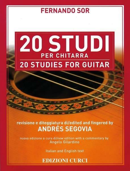  20 studi per chitarra - copertina