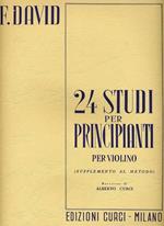  24 studi per principianti per violino (supplemento al metodo)