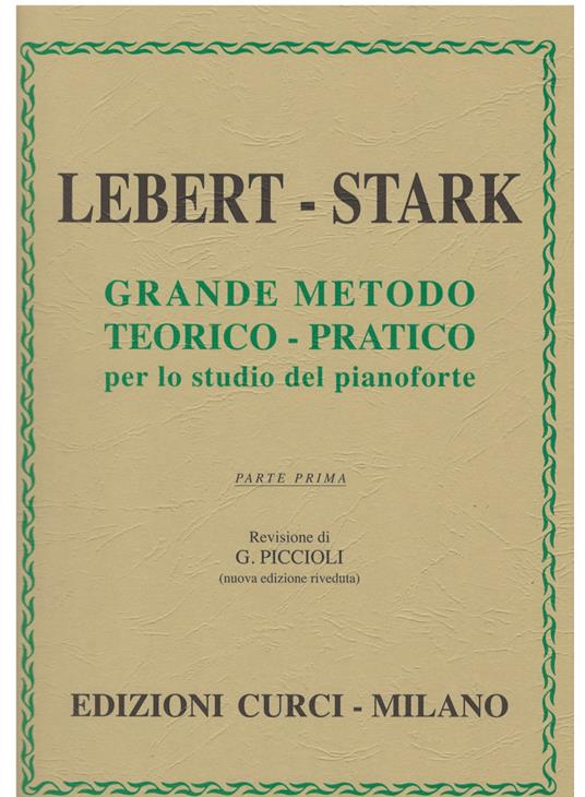  Lebert. Stark. Grande Metodo Teorico-Pratico Parte 1 - copertina