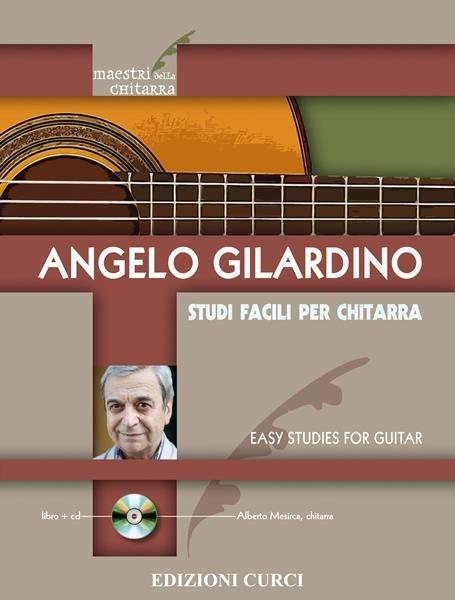  Studi facili per chitarra. Spartito -  Angelo Gilardino - copertina