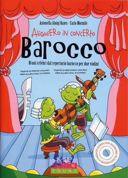  Alighiero in concerto: Barocco. Per violino. Spartito -  Antonella Aloigi Hayes - copertina