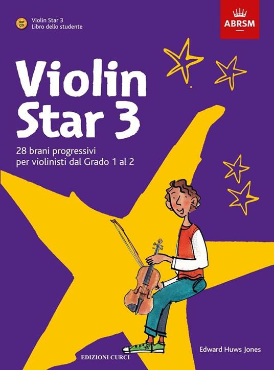 Violin star. Con CD-Audio -  Edward Huws Jones - copertina
