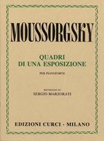  Quadri di una esposizione. Per pianoforte. Spartito