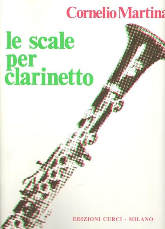 Scale per clarinetto -  Cornelio Martina - copertina