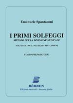  E. Spantaconi. I Primi Solfeggi. Metodo per La Divisione Musicale