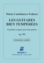 Les Guitares Bien Temperees 1. Mario Castelnuovo-Tedesco. Chitarra