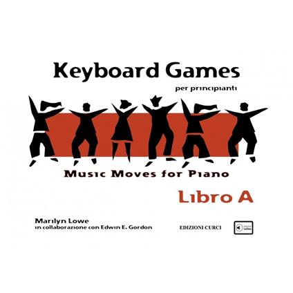  Music moves for  piano. Keyboard games libro A - copertina