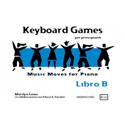  Music moves for  piano. Keyboard games libro B - copertina